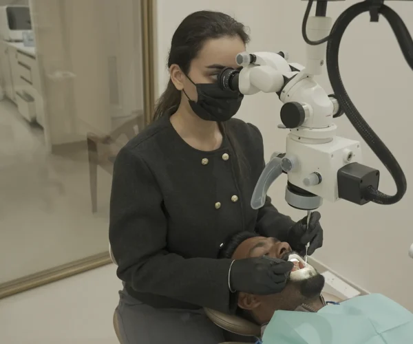 Microscopic RCT at Gelos Dentistry